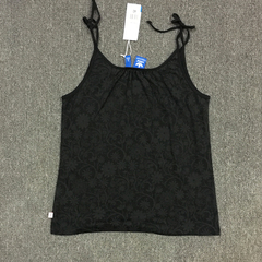 专柜adidas三叶草BO PRINT TANK女子暗花休闲吊带背心F79329