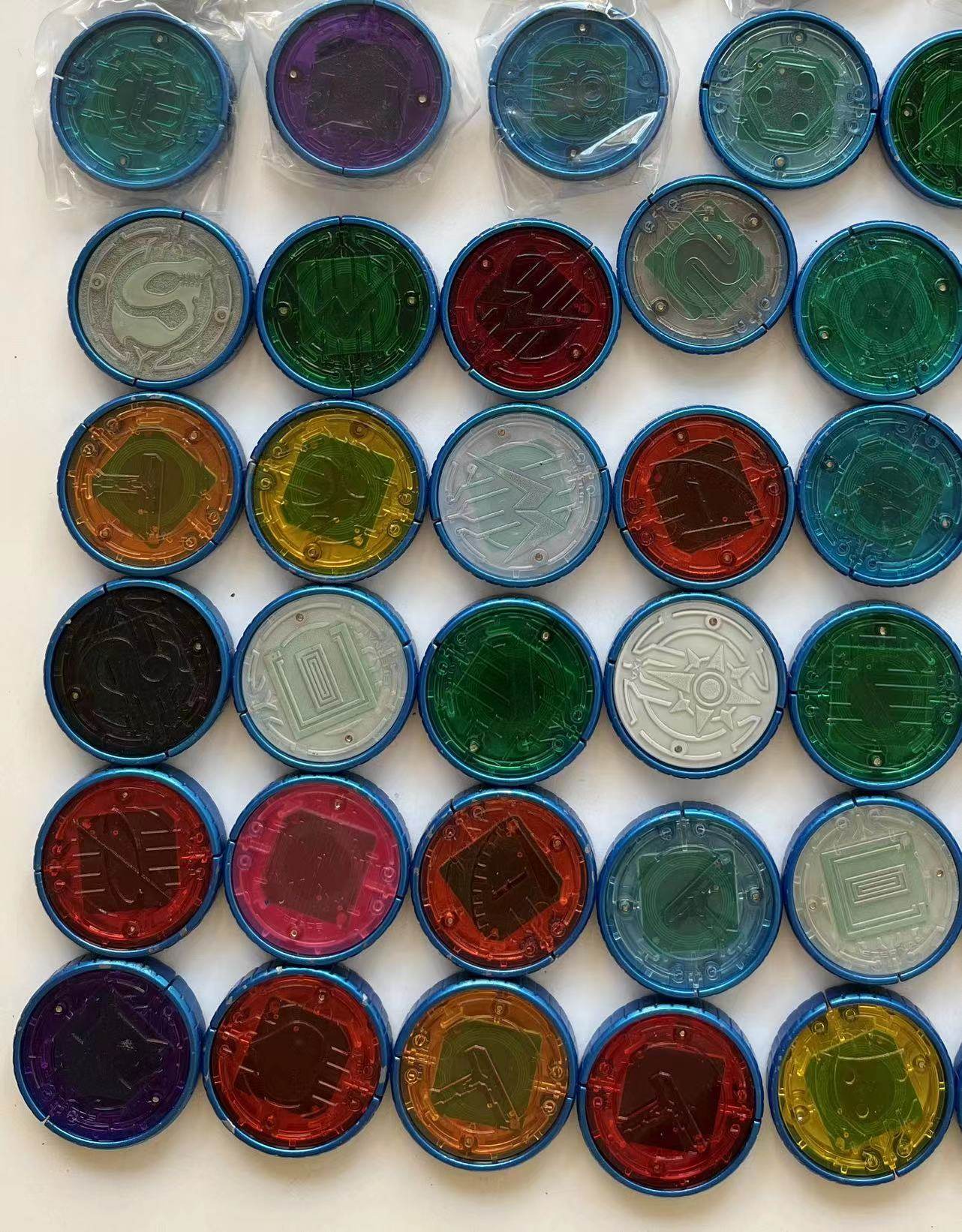 二手 万代 假面骑士ooo 核心硬币 可联动 合金边框 非dx