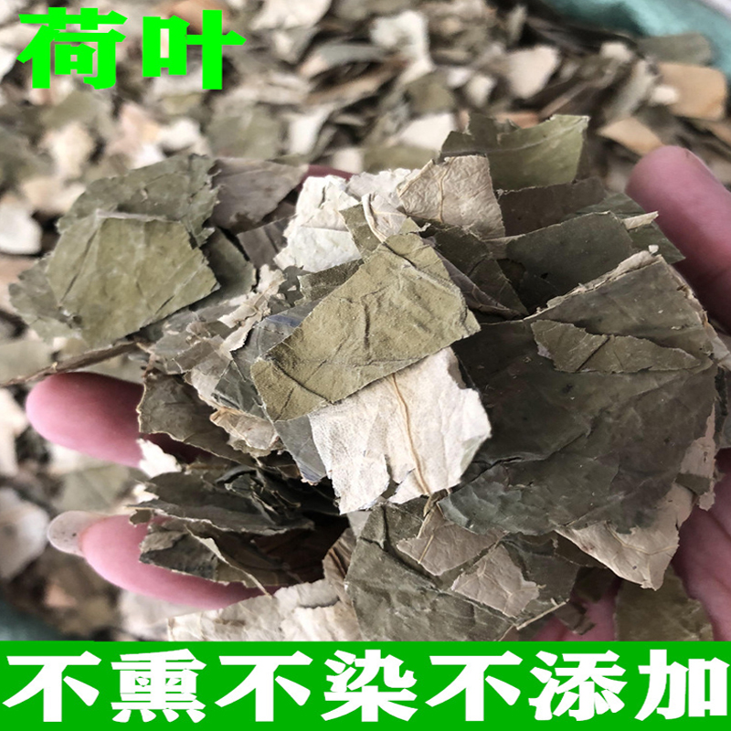 广西玉林中药材正宗荷叶无硫磺天然药材野生荷叶茶切片干货食用