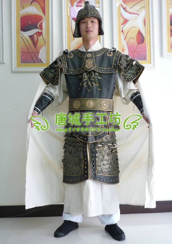 古装影视盔甲 三国武将铠甲 影楼摄影拍照舞台表演服装古代将军服在类目 男装, 民族服装中 - 来自Buy2taobao.com提供专业的淘宝代购服务