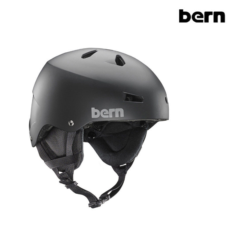 bern头盔单双板滑雪头盔男款头盔macon防护装备