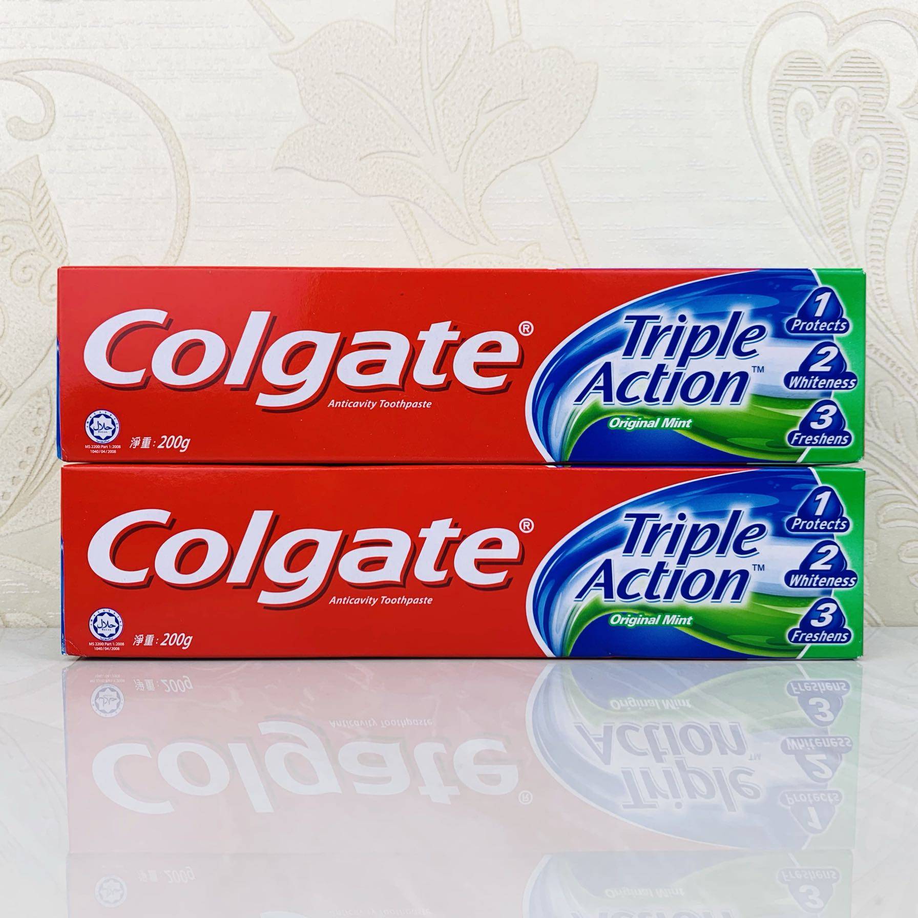 进口高露洁牙膏 香港_2支包邮进口香港版colgate高露洁三重功效牙膏