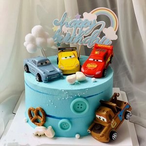 闪电麦昆汽车总动员六一儿童生日蛋糕男孩小朋友定制上海同城配送