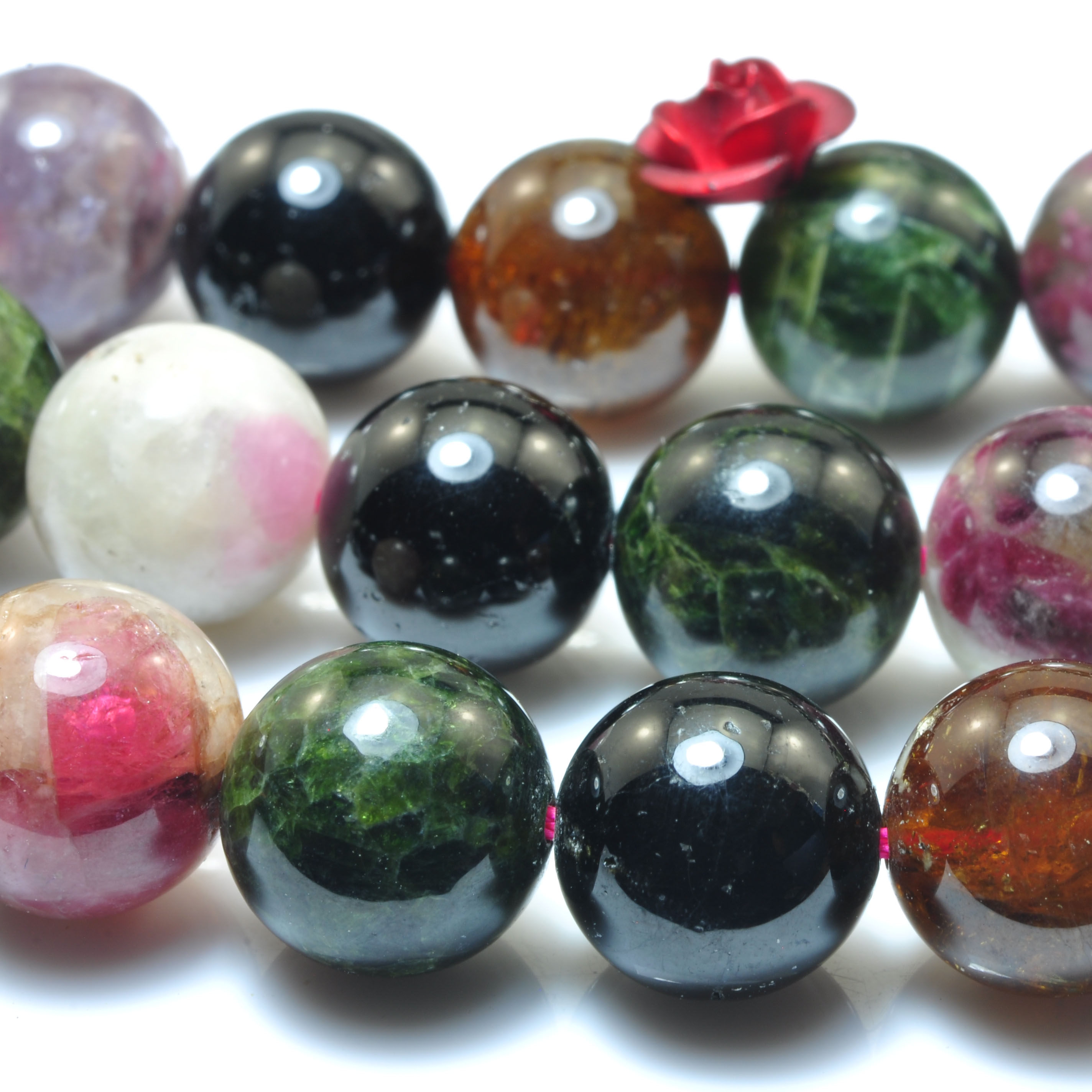 一折手串配饰 diy饰品材料 天然水晶