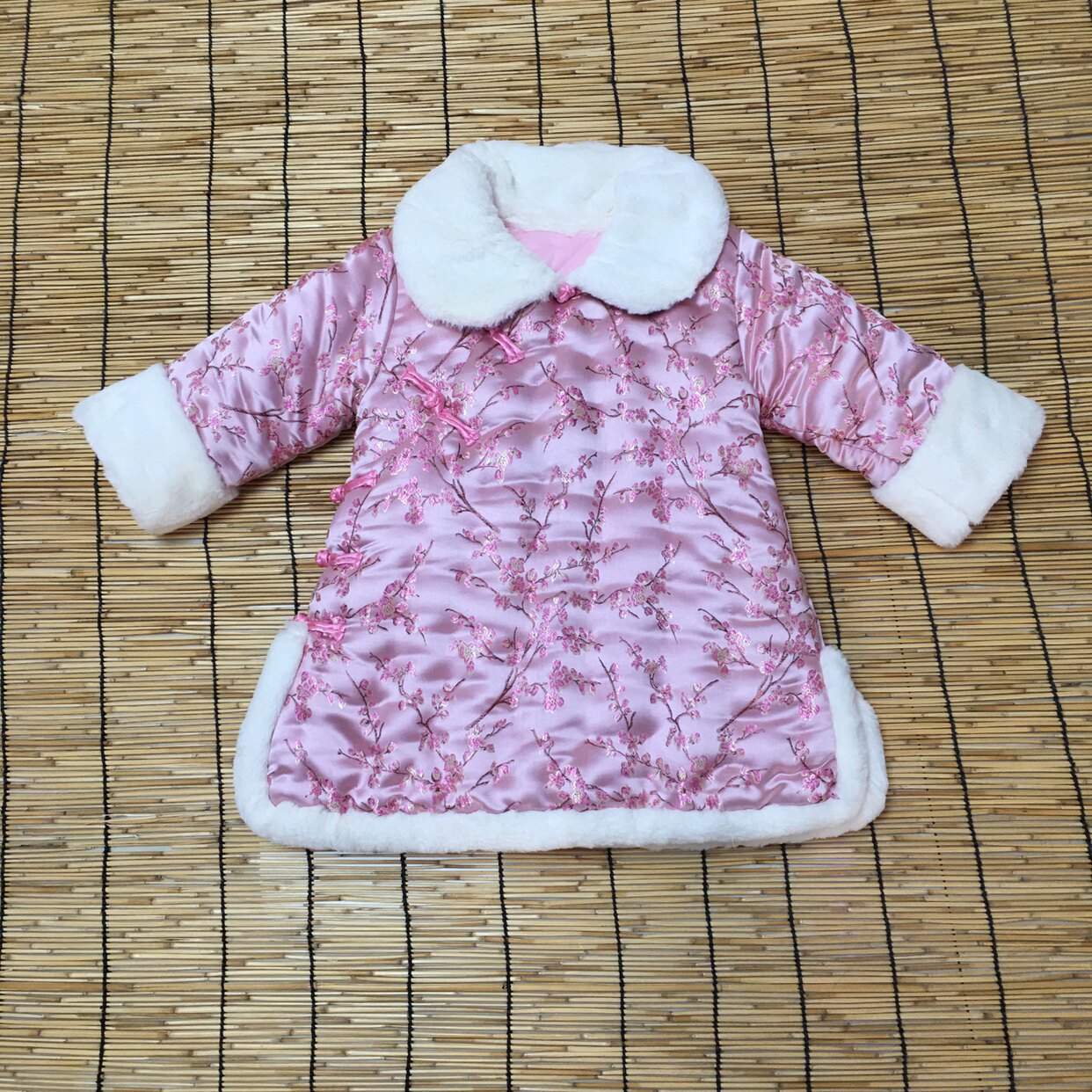 手工棉花棉袄女童