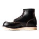 City MocToe Boot -luosjiet®boots - Black TeaCore OTACowhide