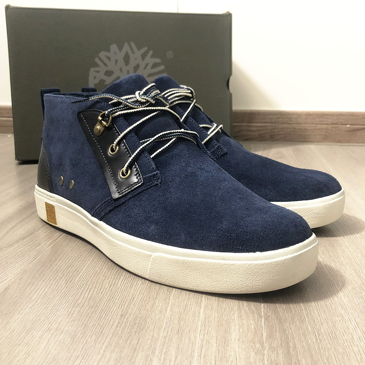 Timberland添柏岚男鞋高帮户外休闲板鞋皮革舒适透气A17EJ/A17EU