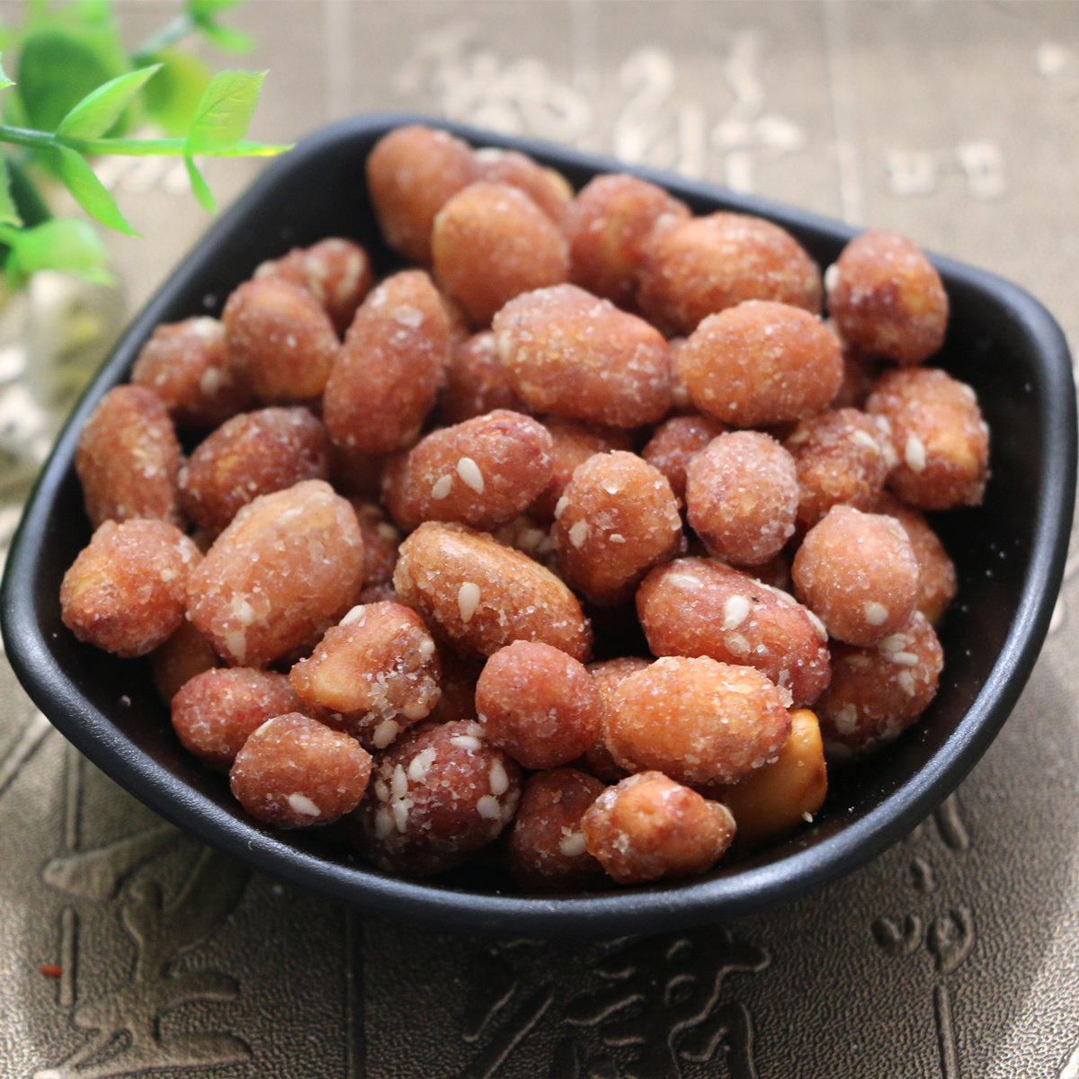 蜂蜜花生芝麻花生4斤大包春红食品2000g休闲零食炒货坚果炒货包邮