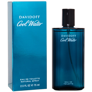 正品Davidoff 大卫杜夫冷水男士香水75ml/125ml 淡香型持久