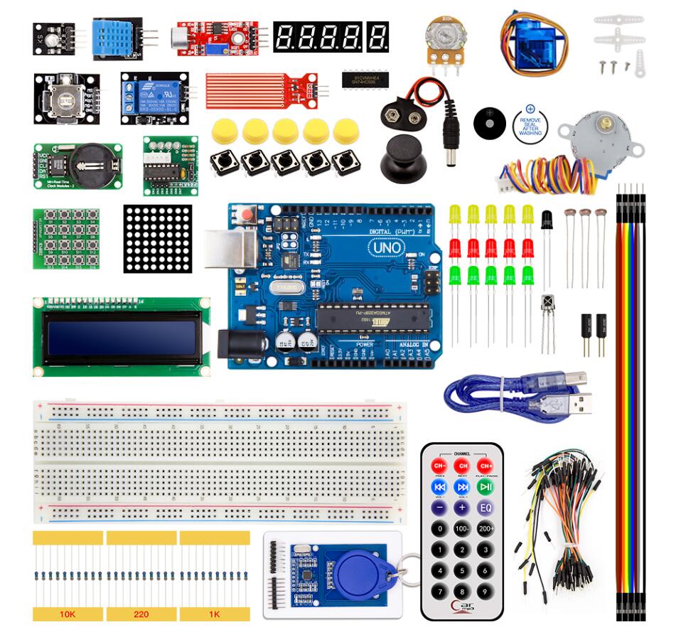 UNO R3 KIT Upgraded version for Arduino Starter Kit RFID Lea|ruв категории Цифровые аксессуары, рынок электронных компонентов, Совет по развитию/Разработка комплекта, малиновый пирог - от Buy2taobao.com для оказания профессиональной услуги покупки агента Taobao