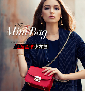 gucci粉色mini 迷你小包2020新日韓真皮鎖扣包單肩小方包鏈條斜挎包mini牛皮女包 gucci白色mini