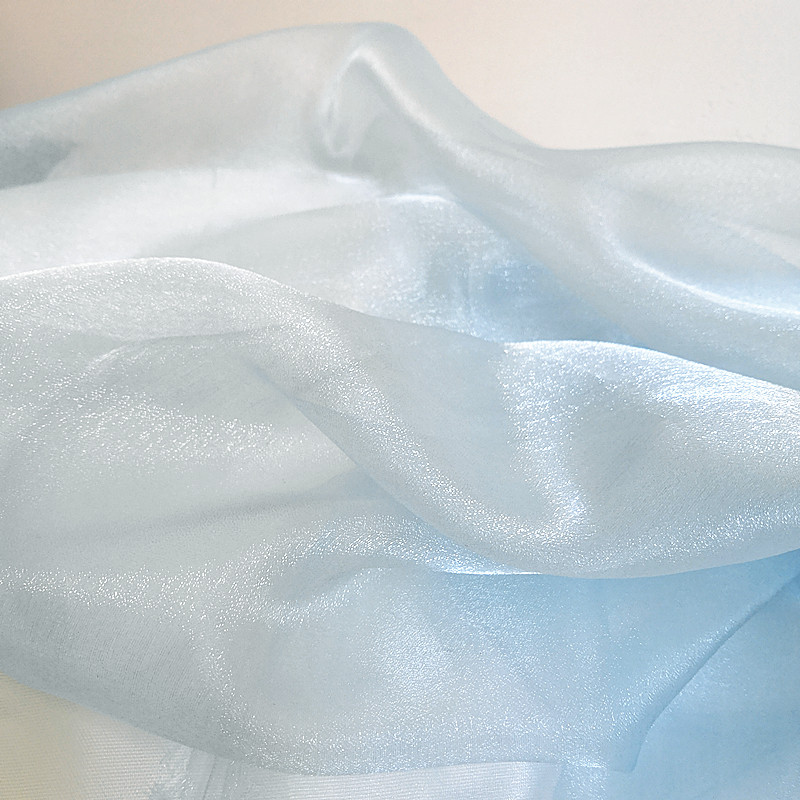 娃衣罩裙轻纱布料 云雾纱 衫 柔软闪光面料中国古风汉服襦裙大袖 - 爱