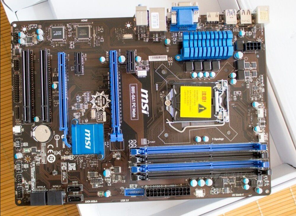 包邮!msi/微星 b85-g41 pc mate 1150大板 支持酷睿4代cpu带hdmi