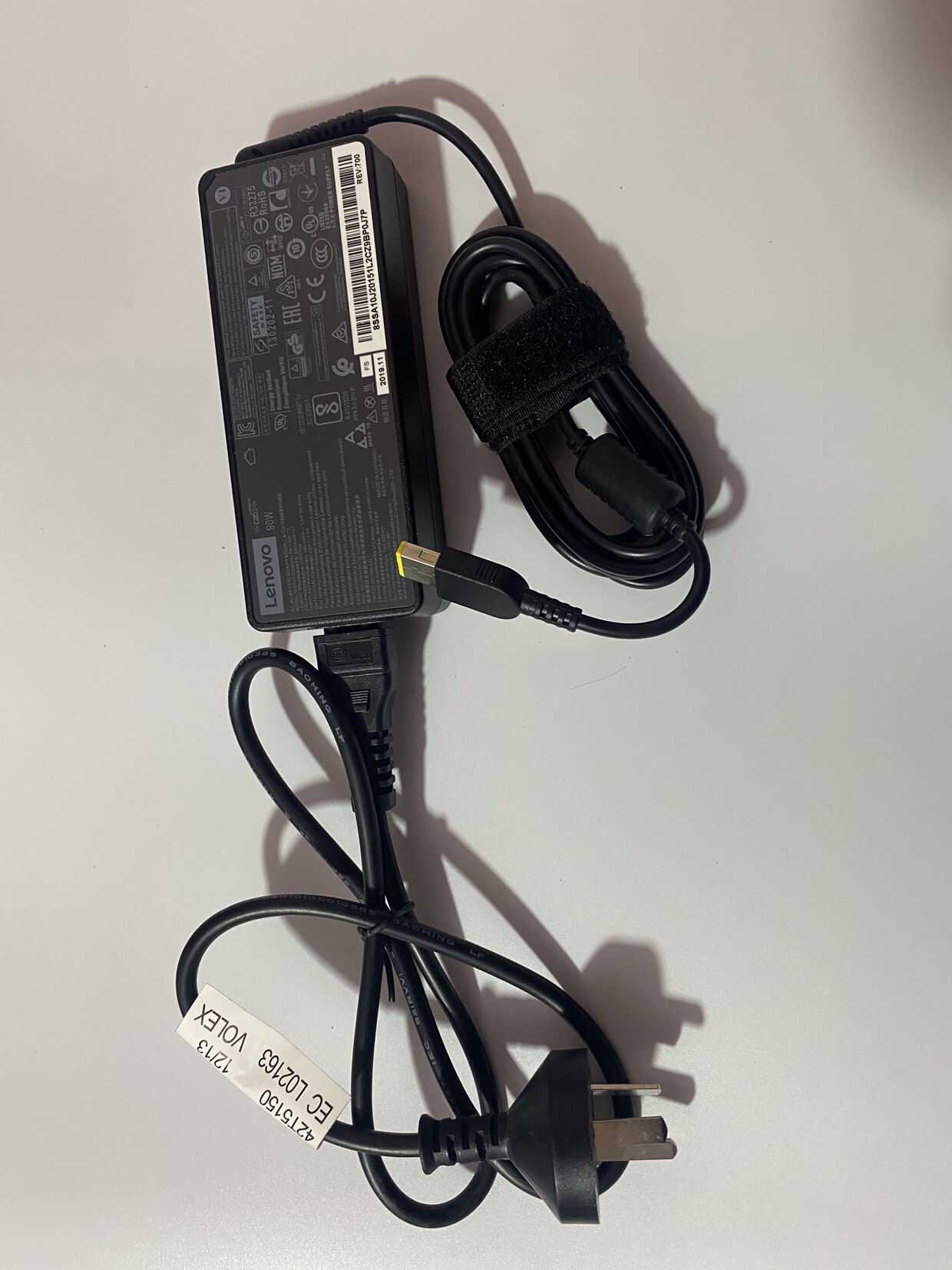 联想原装adlx90ndc3a20v45a笔记本电源适配器充电器90w方口