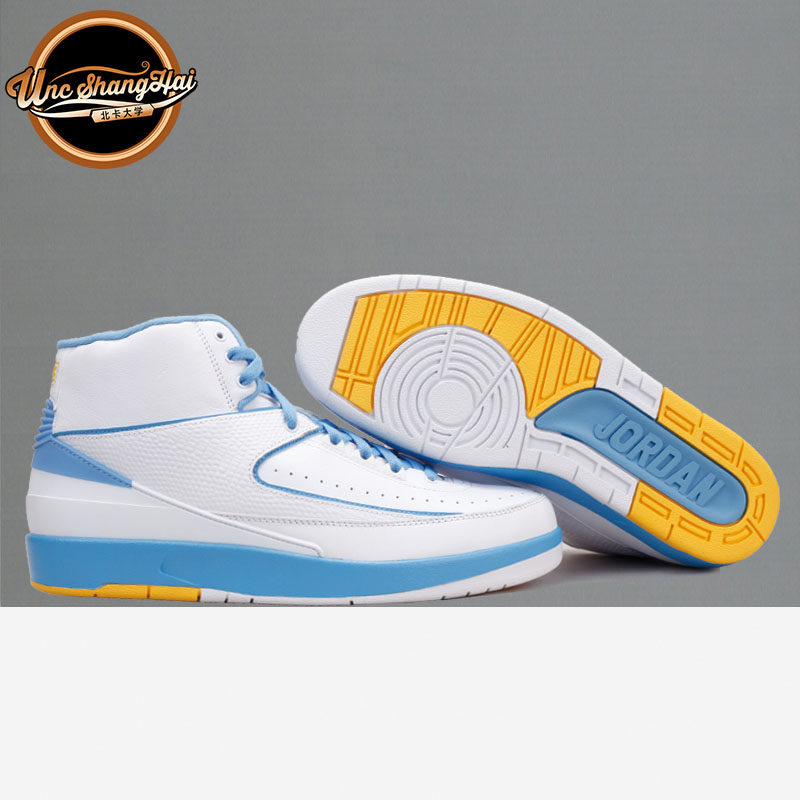 北卡大学 air jordan 2 melo aj2 安东尼 pe 北卡蓝 385475-122