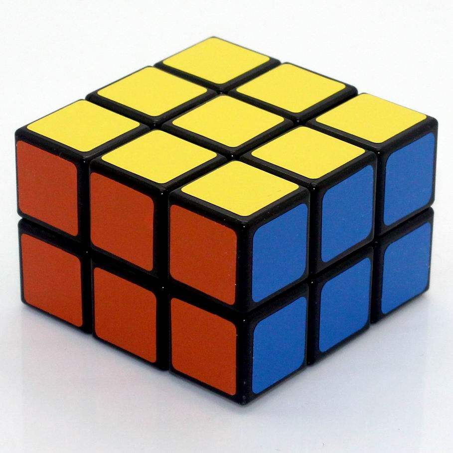 蓝蓝二三三阶魔方蓝蓝233异形魔方贴纸2阶3阶异形方形233魔方