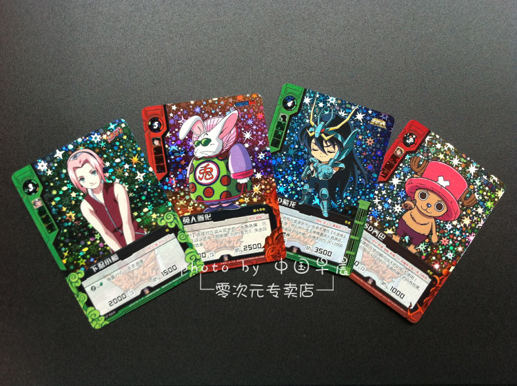 零次元TCG 宝卡 下忍小樱 兔人参化 SD紫龙 SD乔巴 一套4张 少量在类目 模玩/动漫/周边/cos/桌游, 棋牌/桌游, 桌游卡牌中 - 来自Buy2taobao.com提供专业的淘宝代购服务