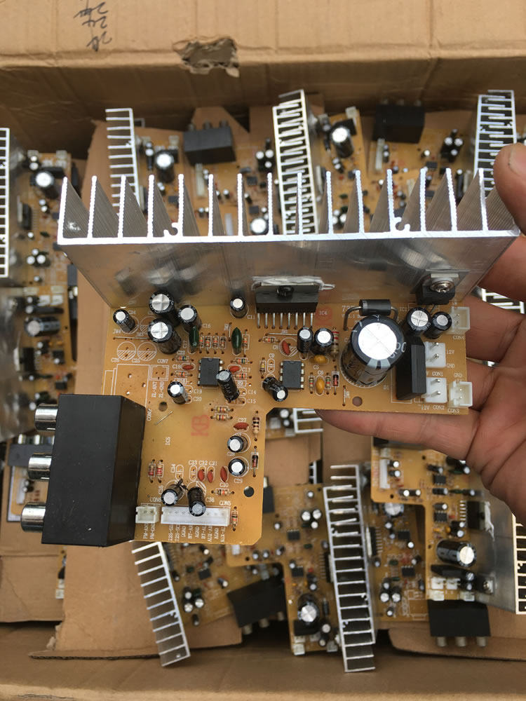 cd7379cz发烧hifi大功率功放板 音响diy电路板 电子制作套件成品