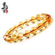Family in the East China Sea and yellow Crystal bracelet yellow Crystal bracelets Crystal fashion jewelry women men''s gifts