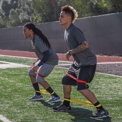 侧步带 篮球滑步训练防守脚步锻炼大腿臀部肌肉膝关节康复弹力带