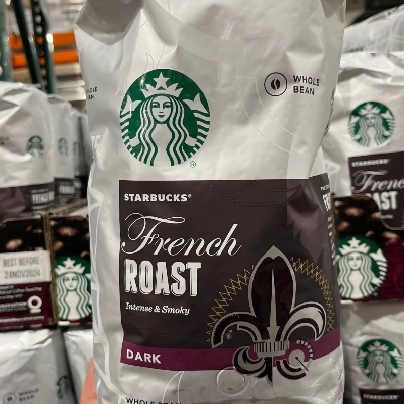 现货美国进口starbucks星巴克咖啡豆1130g中度重度深烘焙1.13kg