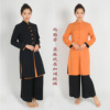 女士茶服禅茶服裝打坐服套裝雙層兩面穿6362亞麻女套裝棉麻茶藝服 女士茶服禅茶服裝打坐服套裝雙層兩面穿6362亞麻女套裝棉麻茶藝服