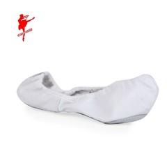 红舞鞋10052全皮朝鲜鞋 鲜族白色舞蹈鞋 鲜族代表鞋 民族舞鞋软底
