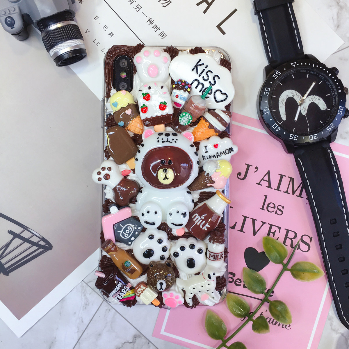 特价diy奶油手机壳成品