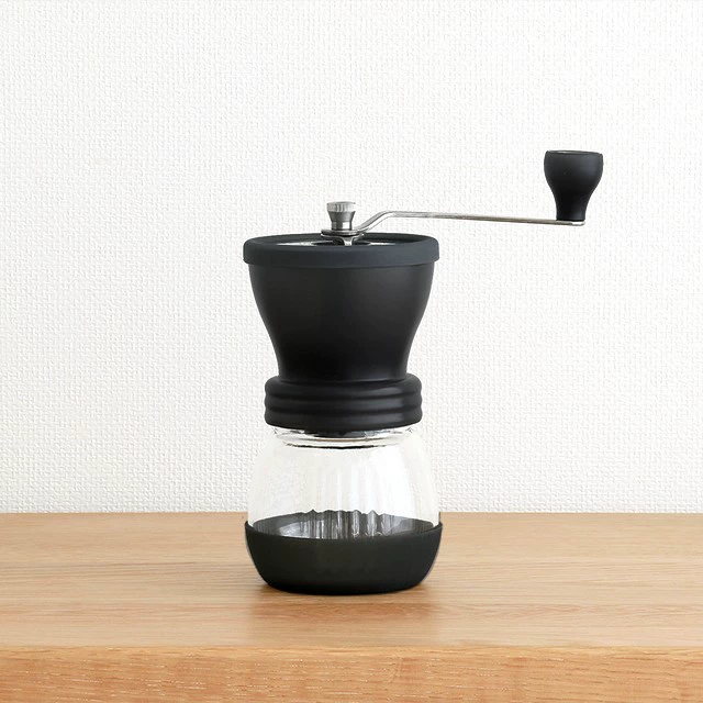 Nhật Bản Hario hộ gia đình hướng dẫn sử dụng máy xay cà phê Máy xay cầm tay cà phê Máy xay cà phê 2TB MSCS spot - Cà phê