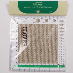 毛线衣编织工具 多功能棒针环形针测量尺 57-013日本进口可乐