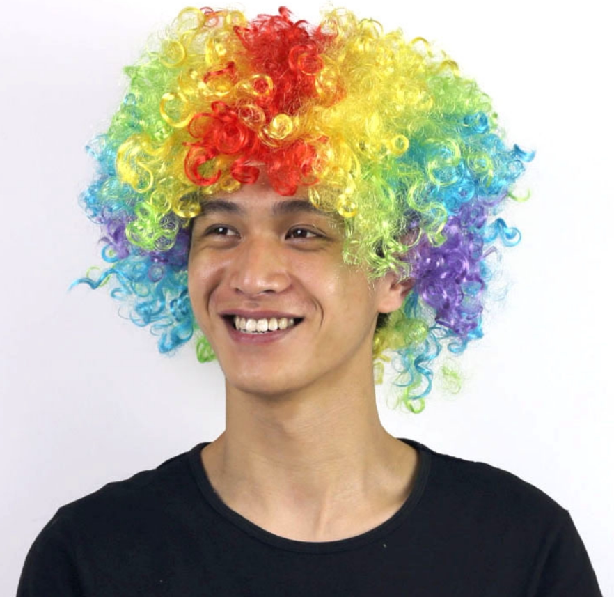 放心好店舞台道具表演出老太太花白女假发