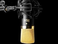 包邮 ISK BM-700 电容麦克风  电脑录音 K歌 唱歌套装