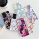 适用于Marble Plating Phone Case For Samsung note20/s10三星s22ultra case cover s21 a52 a70 a71手机壳