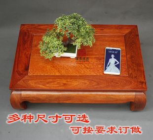 缅甸花梨木炕桌榻榻米中式罗汉床炕几桌子红木家具实木飘窗小茶几