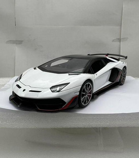 EVA 1:18 兰博基尼 Aventador SVJ 合金全开汽车模型 推广版