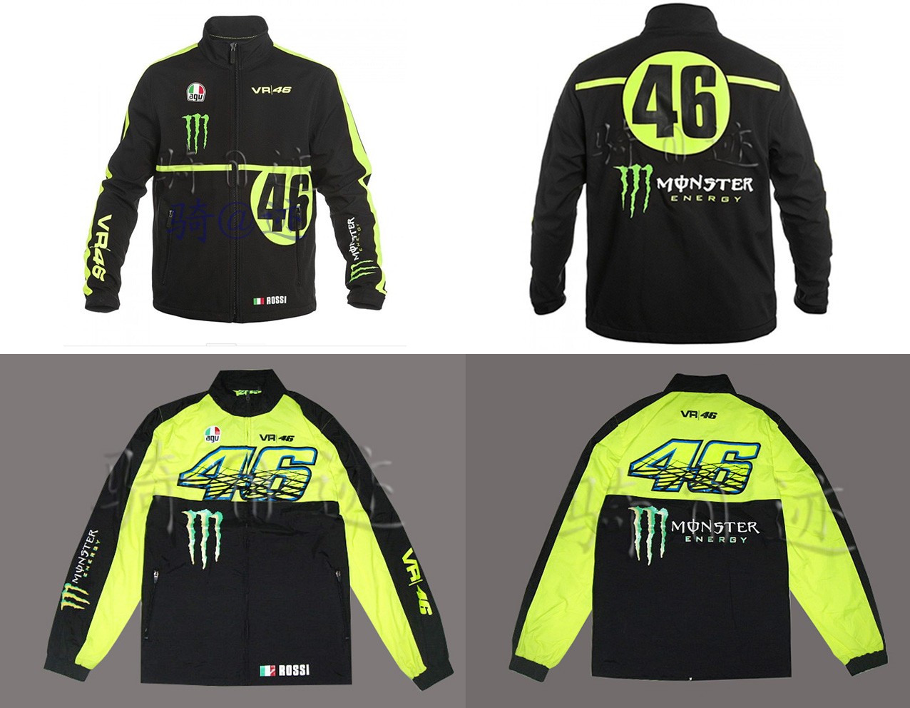 MOTOGP Rossi VR46 Monza Rally Monster double-deck racing Windbreaker Motorcycle clothingin the Motorcycle/Equipment/Fitting , Motorcyclist equipment , Racing suits category - from Buy2taobao.com to provide professional Taobao agent buy service
