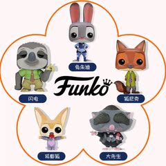 包邮正版现货FUNKO迪士尼疯狂动物城POP公仔玩偶手办模型礼品玩具