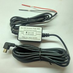 降压线12v转5v 行车记录仪通电宝低压保护 停车监控 USB降压模块