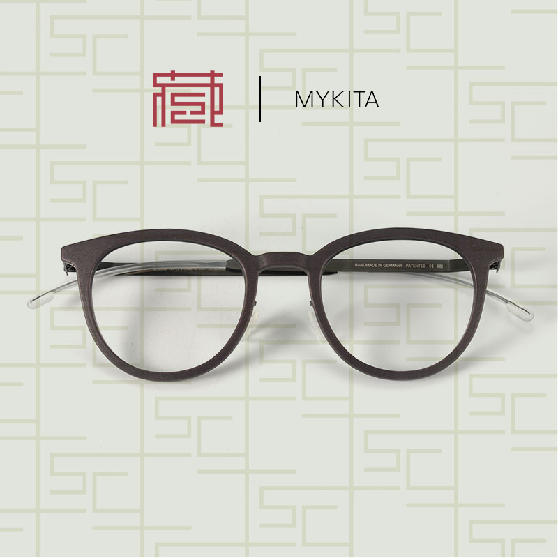 MYKITA眼镜MYLON SINDAL德国薄钢无螺丝镜框圆框北京镜架收藏社