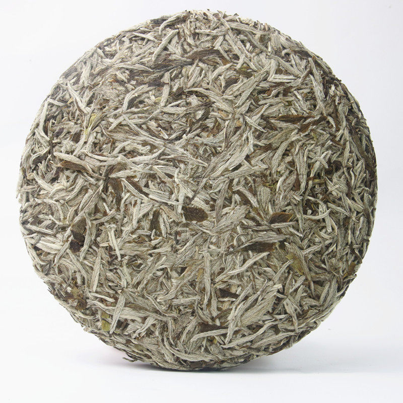 庄永言福鼎白茶2021年新茶白毫银针茶饼300g日晒高山茶花香茶叶