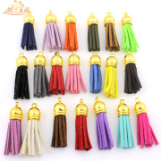 Wee blue retro mini golden color DIY jewelry materials accessories Korea down flow Su Huizi tassels