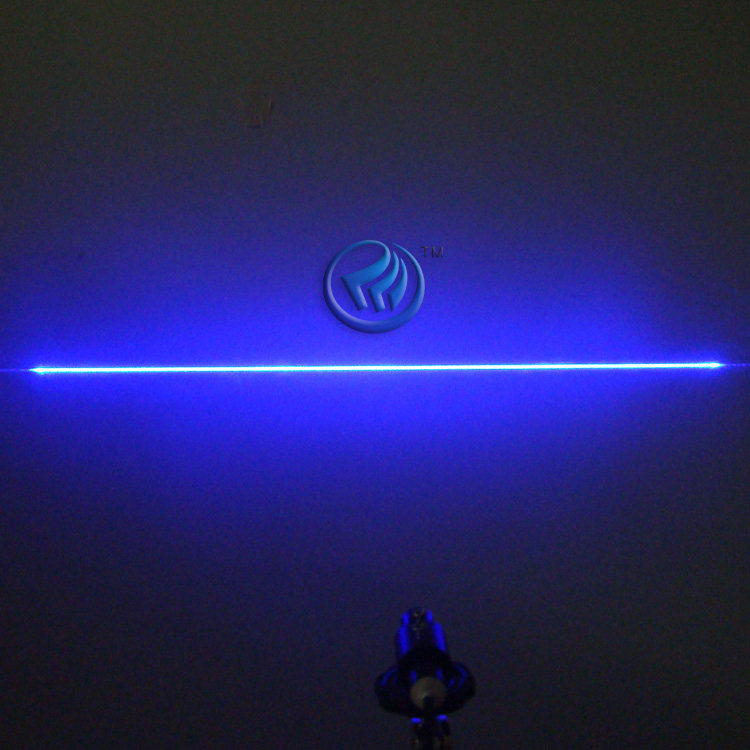 445nm450nm100mw纯蓝色光激光模块大功率一字线标线切割画线仪器