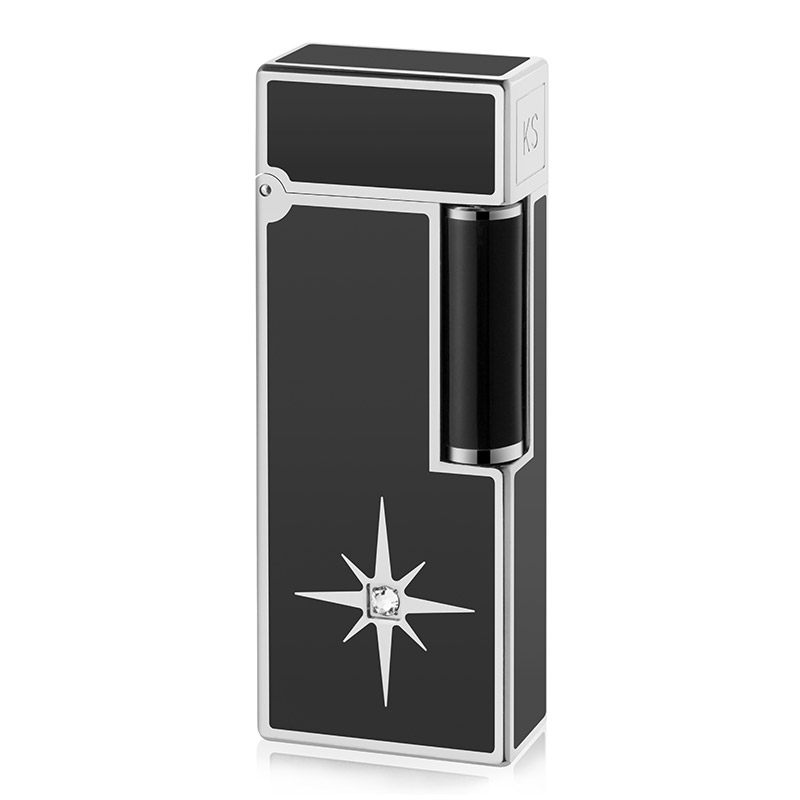 亿牧烟具专营店的优惠券大全—calories卡路朗声克雷斯铜质充气打火机