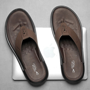 人字男拖鞋皮图片