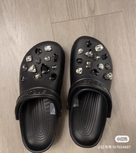 小红书洞人推荐crocs洞洞鞋鞋花绝绝子配饰休闲搭配diy水钻鞋扣61