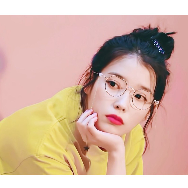 iu同款眼镜框网红款李知恩同款眼镜加散光网上配镜近视眼镜框架