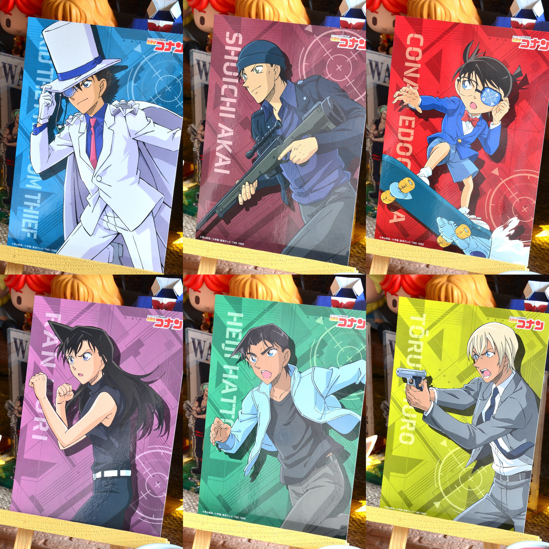 日本代购相卡b毛利兰安室透秀一平次基德捆名侦探柯南周边