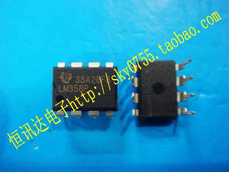 低功耗双路运算放大器 LM358P TI DIP-8 现货库存▲品质保证