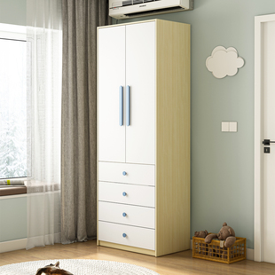 小衣柜家用卧室出租房用组合小空间0.7米70宽90宽儿童 床边小衣柜