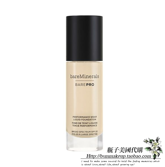 正品 bareminerals barepro 24小时 亚光 矿物粉底液带妆睡觉|msdalam kategori Alat solek/minyak wangi/kecantikan, Makeup/krim - dari Buy2taobao.com untuk memberikan perkhidmatan ejen Taobao profesional membeli